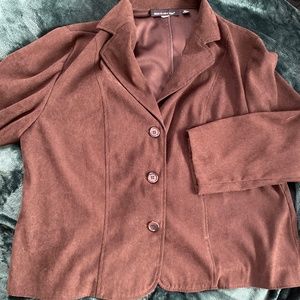 Briggs New York Brown Blazer